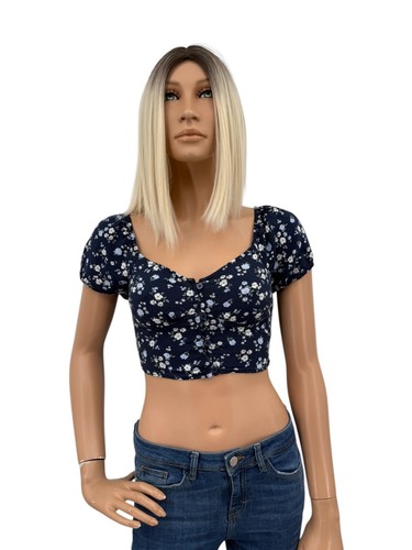Hollister bluse shirt crop - bluse, t-shirt