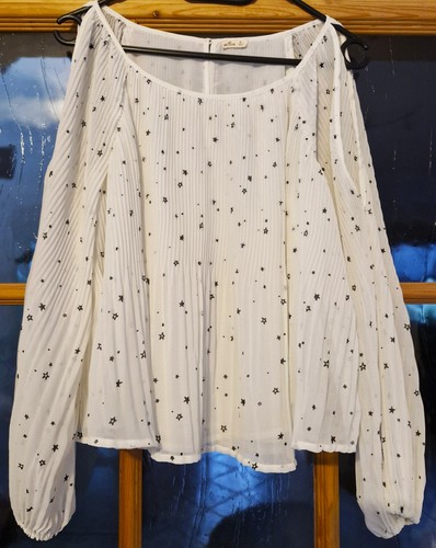 Hollister bluse weiß - weiß, mit