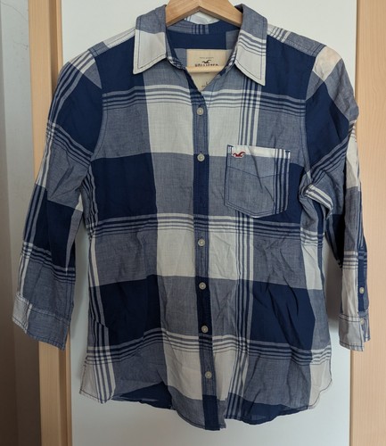 Bluse hemd blau kariert - hemd,
