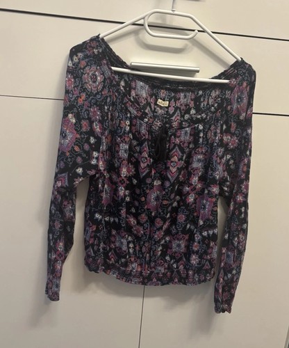 Hollister bluse mehrfarbig - bluse,