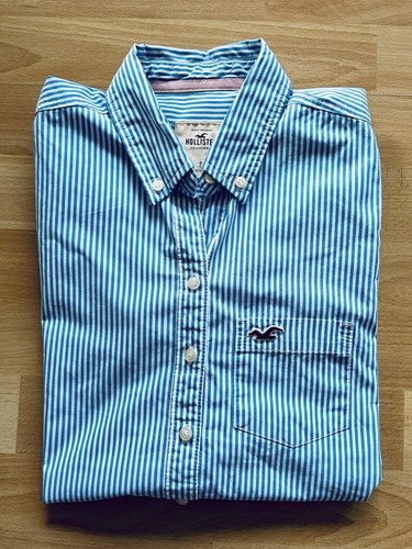 Hollister bluse gestreift - bluse, blau