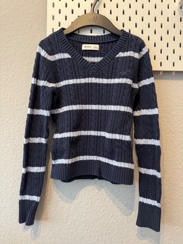 Hollister zopfstrick pullover - hollister, zopfstrick-pullover