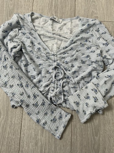 Hollister oberteil blau - hollister, mit