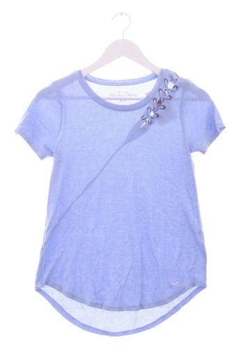 Hollister bluse damen blau - hollister, gr