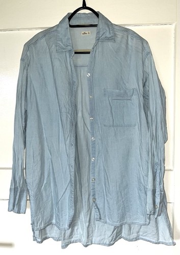 Hollister damen bluse hellblau - damen,