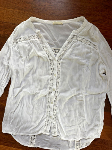 Hollister damen bluse weiß - bluse,