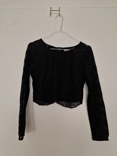 Bluse schwarz spitze - 🖤, bluse,