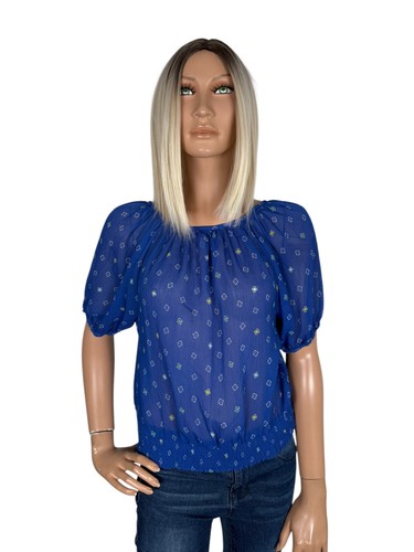 Hollister bluse blau größe - bluse, m