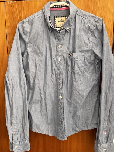 Damen hollister hemd blau - hemd, –