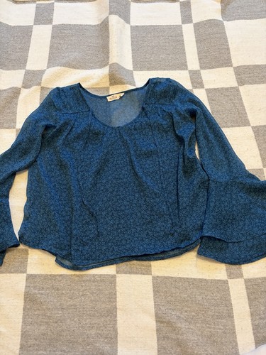 Hollister damen chiffon bluse - damen,